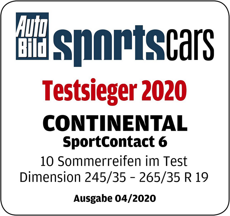 Buy Continental SportContact 6 Tyres » » Free Delivery